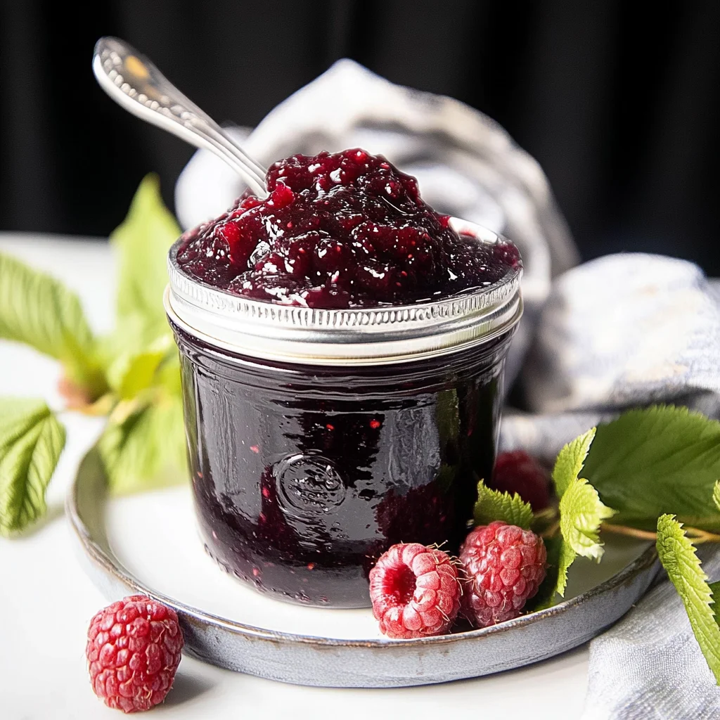 black raspberry jam​