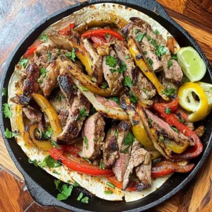 chicken and steak fajitas​