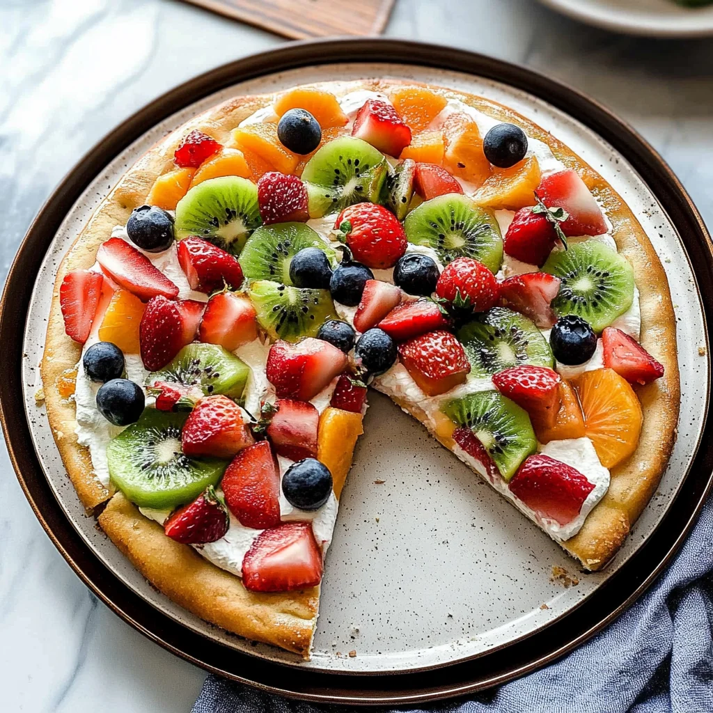 fruit pizza