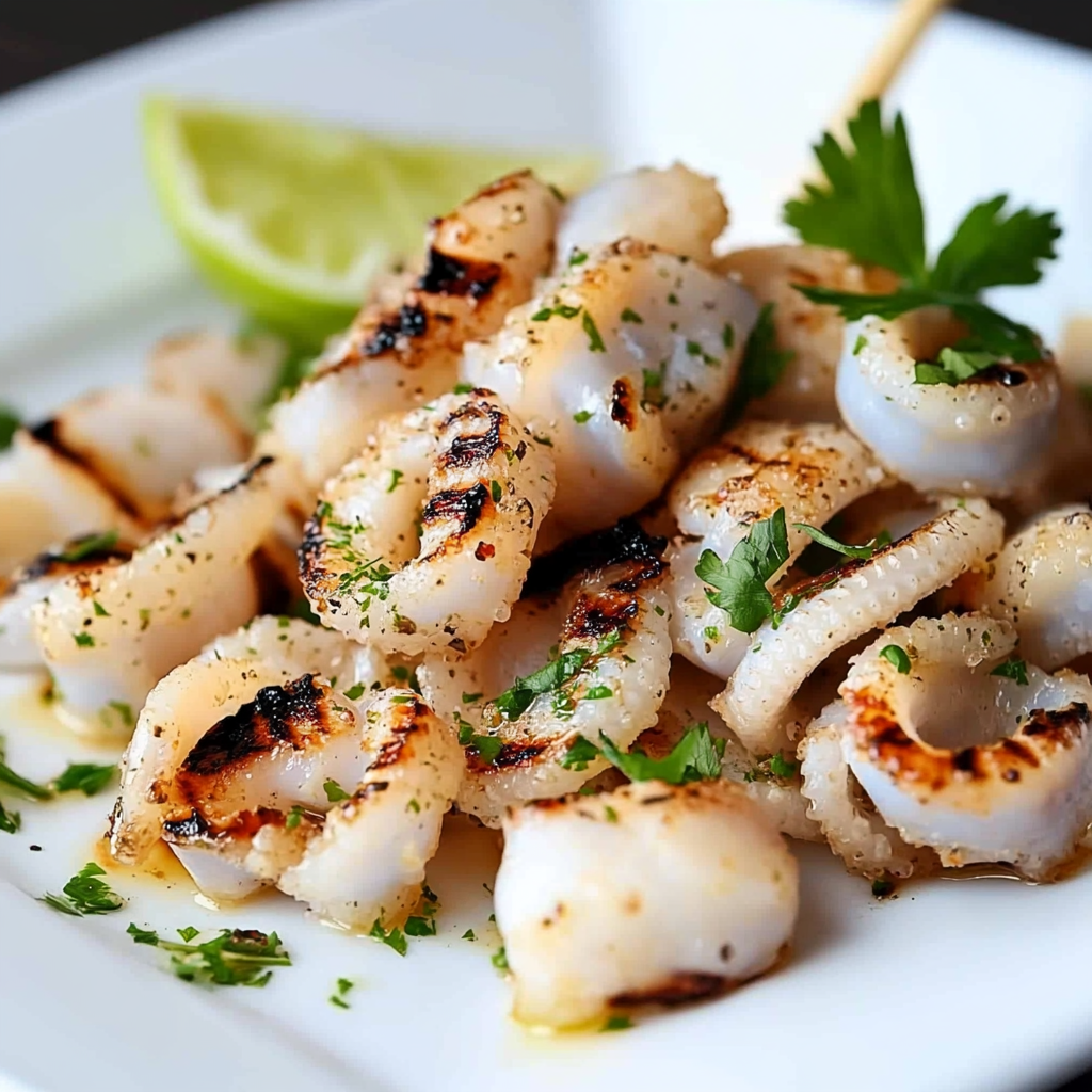 Grilled Calamari Recipe​