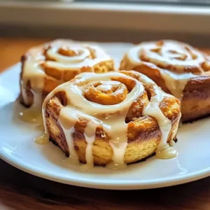 pumpkin cinnamon rolls