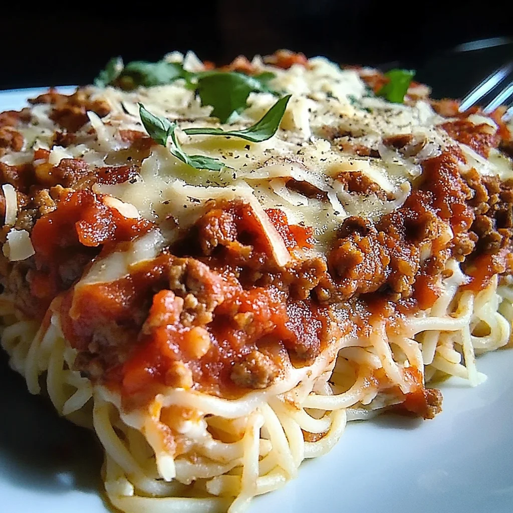 spaghetti pie recipe​