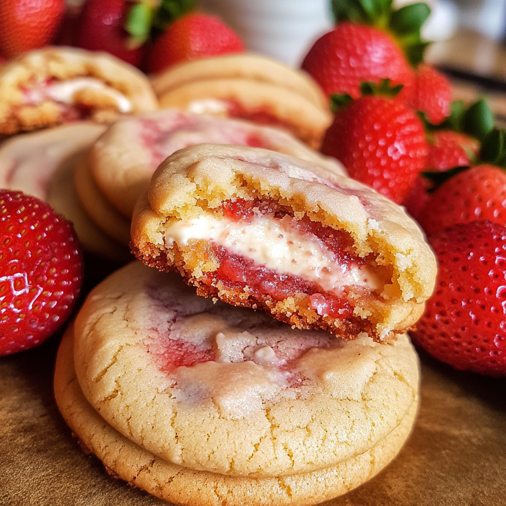 Strawberry Cheesecake Cookies: The Perfect Bite of Summer