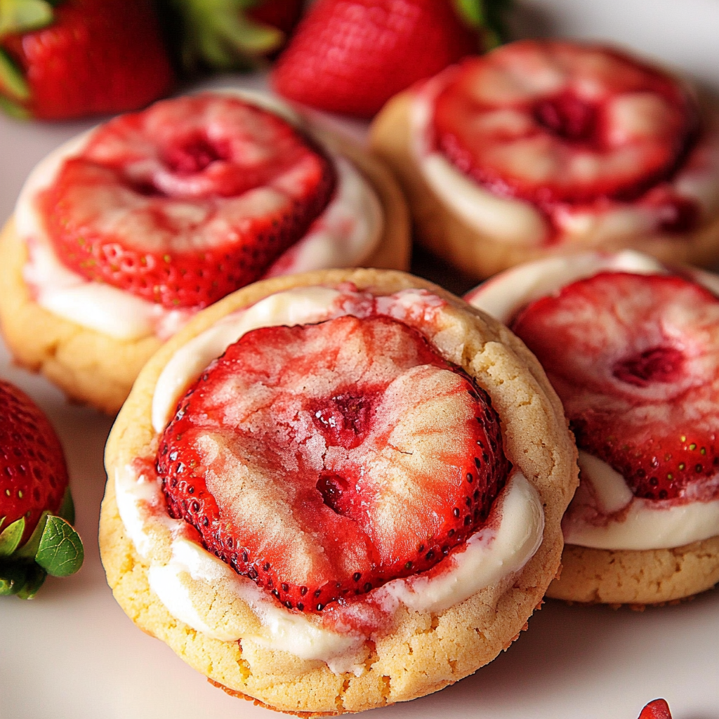 Strawberry Cheesecake Cookies: The Perfect Bite of Summer