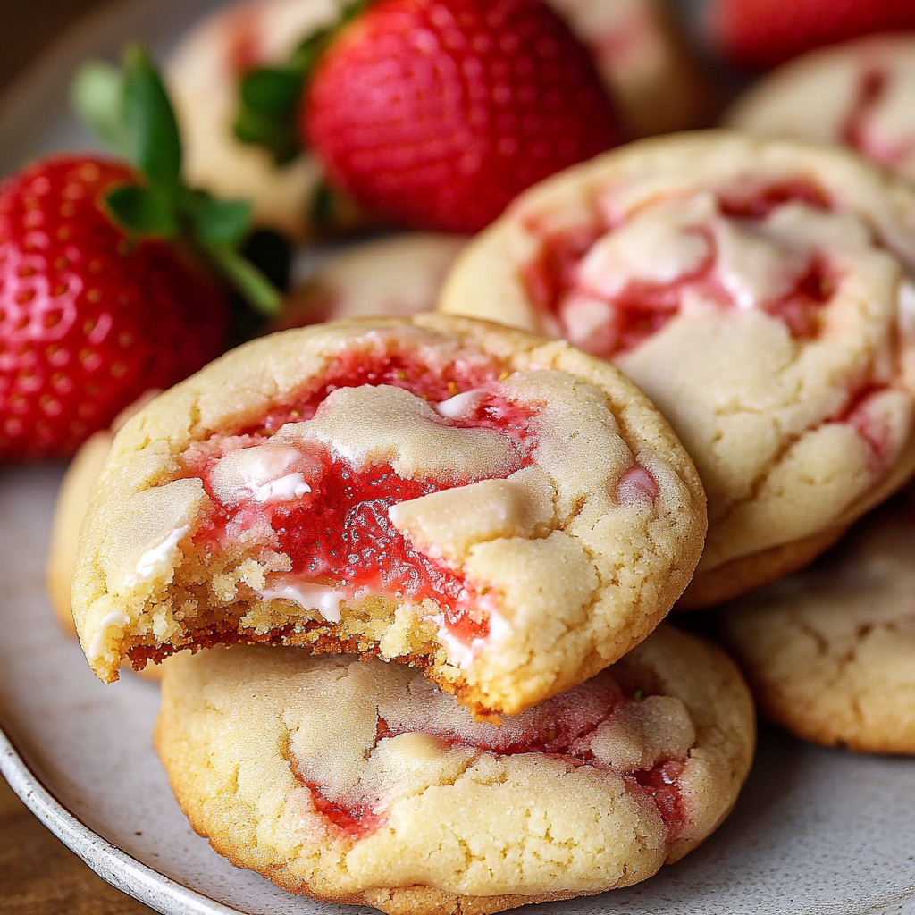 Strawberry Cheesecake Cookies: The Perfect Bite of Summer
