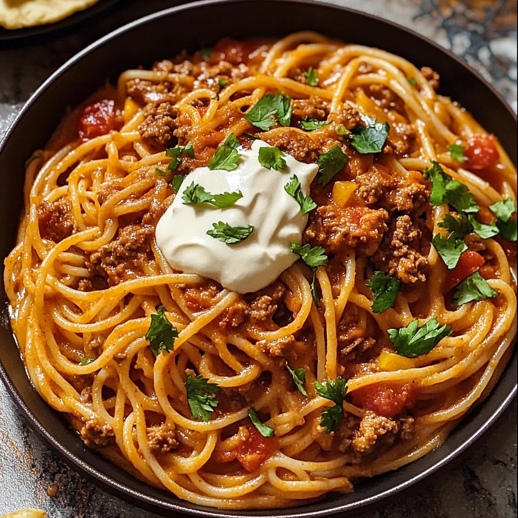 taco spaghetti​