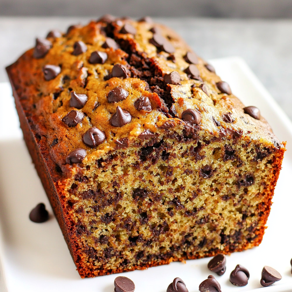 The Ultimate Banana Bread Recipe with Chocolate Chips