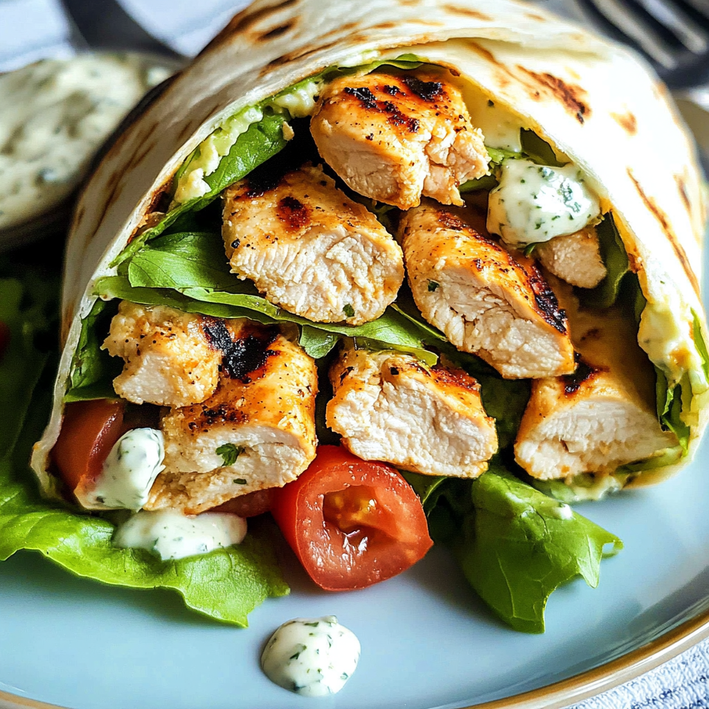 The Ultimate Grilled Chicken Wrap Recipe