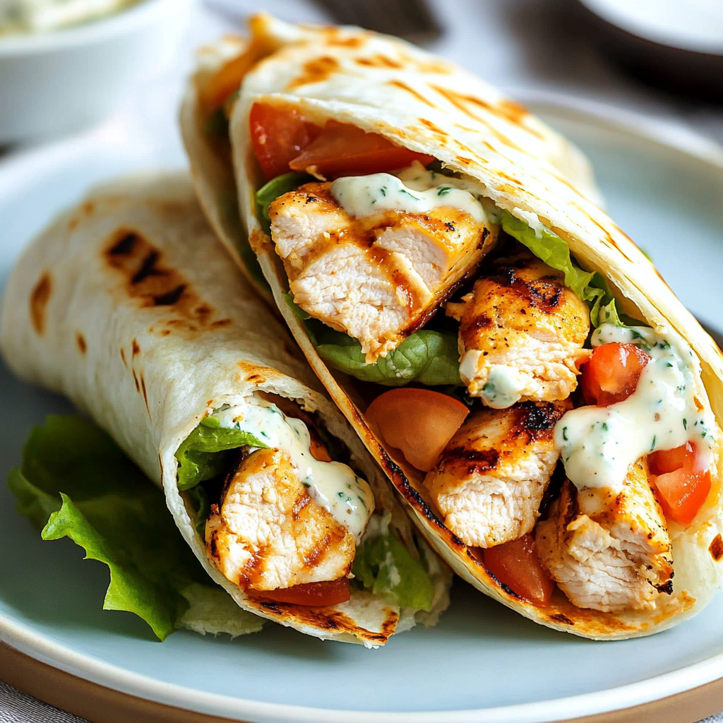The Ultimate Grilled Chicken Wrap Recipe