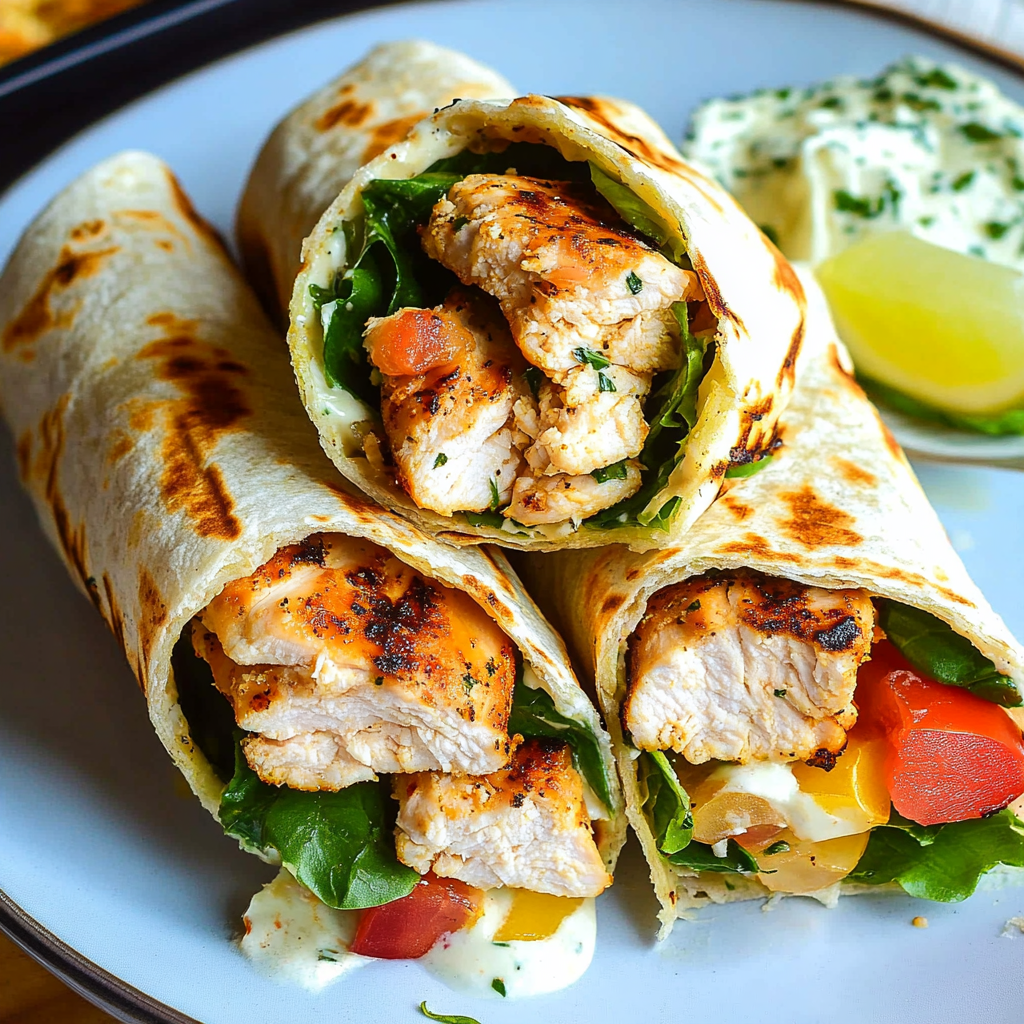 The Ultimate Grilled Chicken Wrap Recipe