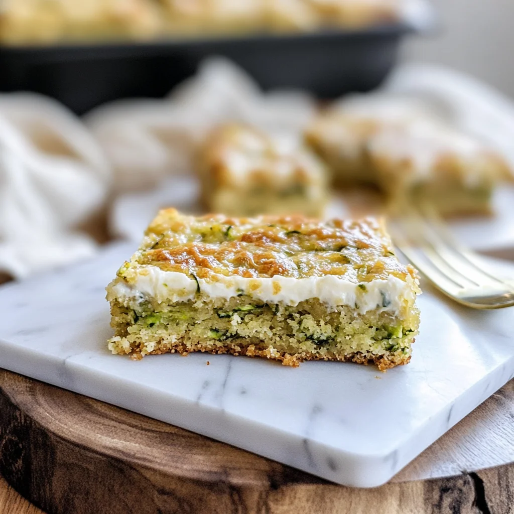 zucchini bars