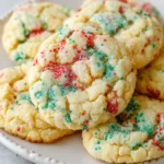 Christmas Gooey Butter Cookies