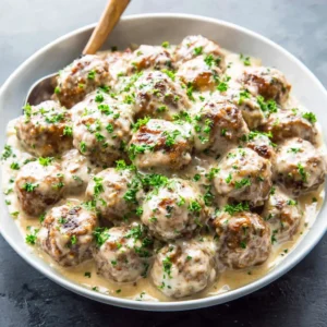 Crockpot Swedish Meatballs