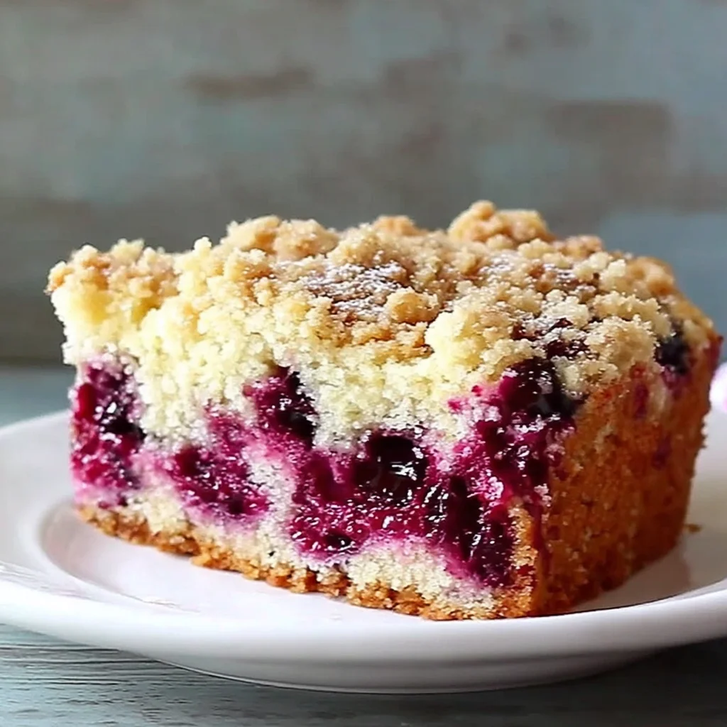 Juicy Berry Huckleberry Buckle