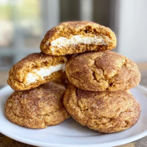 Pumpkin Cheesecake Snickerdoodles