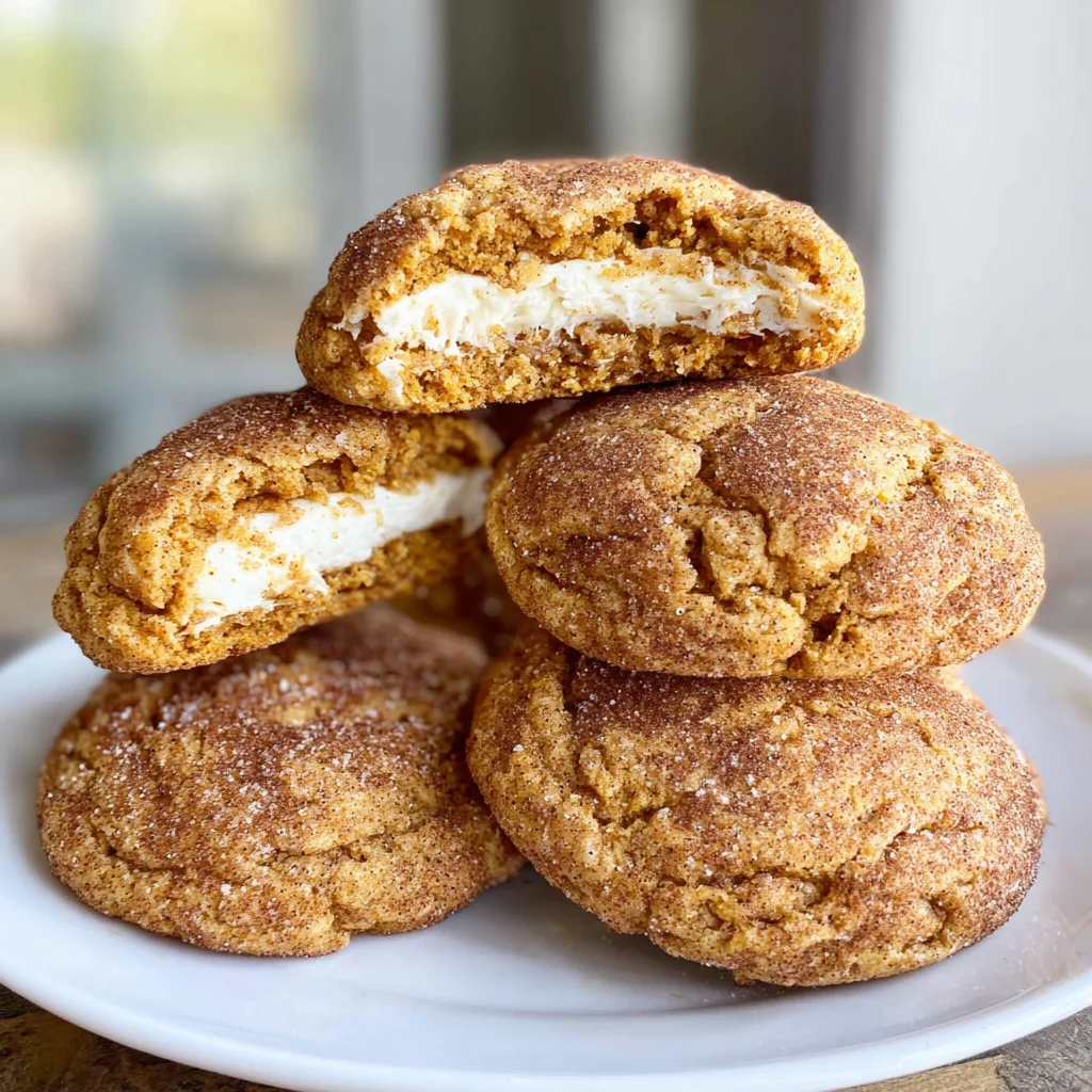 Pumpkin Cheesecake Snickerdoodles