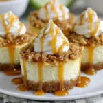 Apple Crisp Mini Cheesecakes