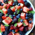 Berry Watermelon Fruit Salad