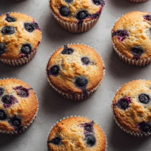 Blueberry Protein Muffins