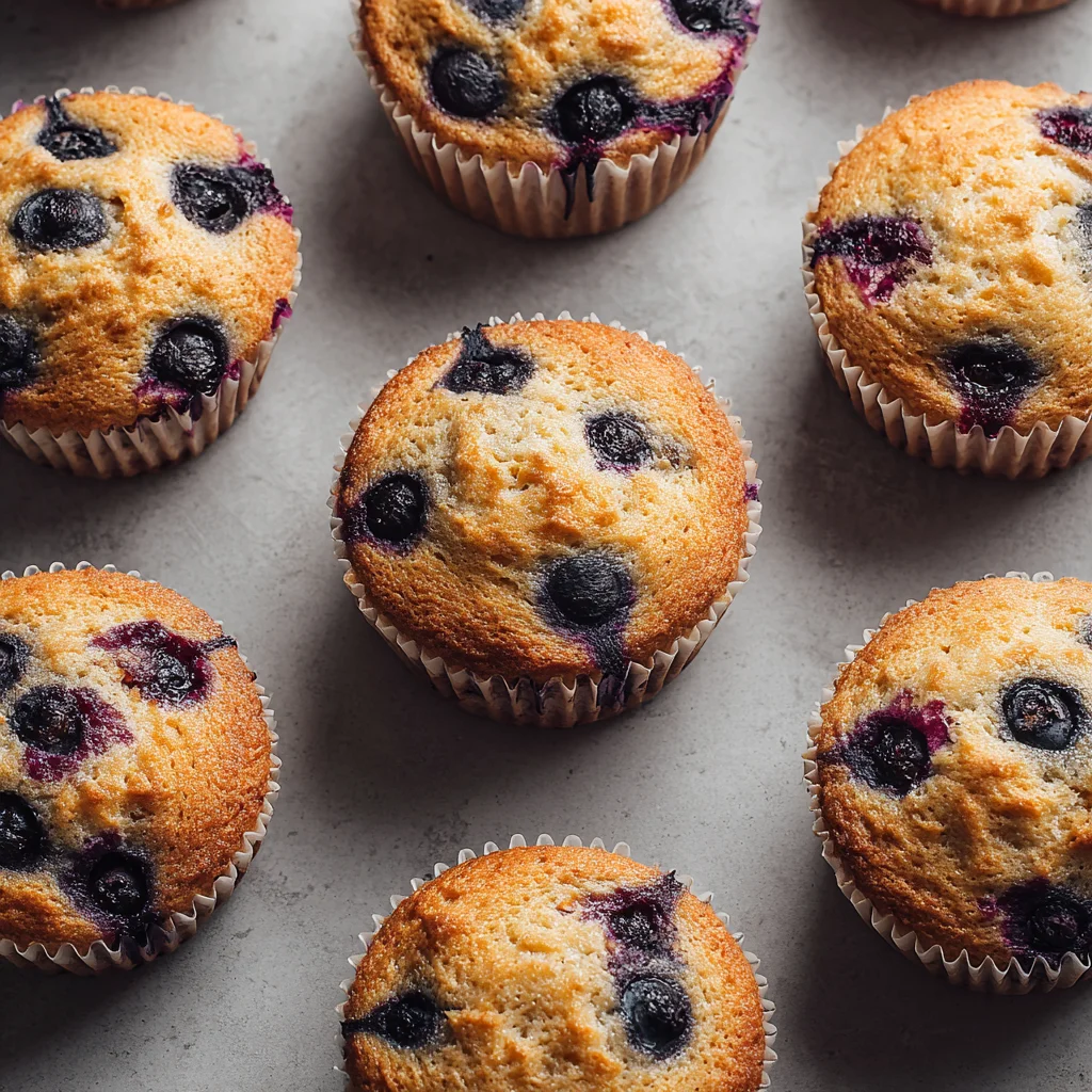 Blueberry Protein Muffins