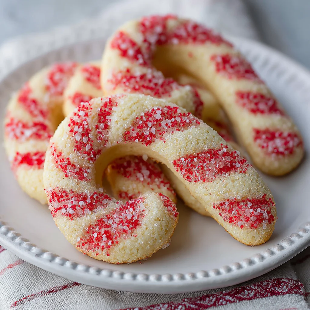 Candy Cane Cookies