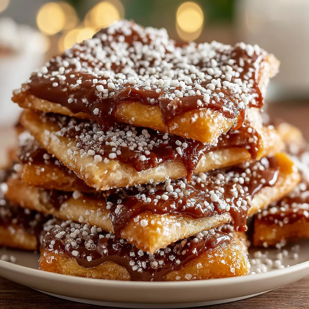 Churro Saltine Toffee