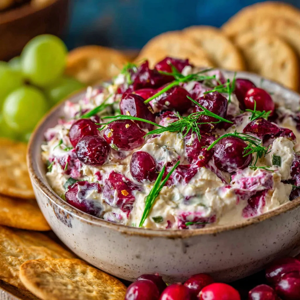 Cranberry Jalapeño Cream Cheese Dip
