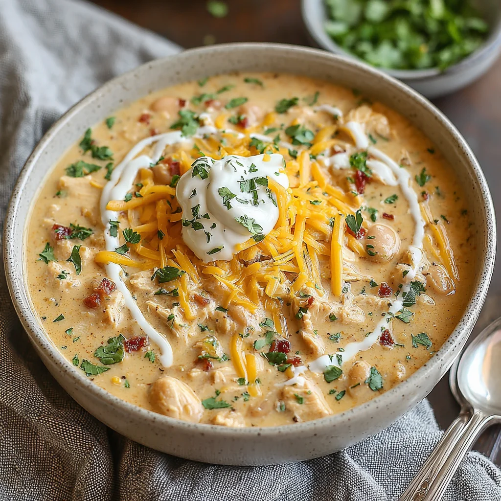 Creamy White Chicken Chili