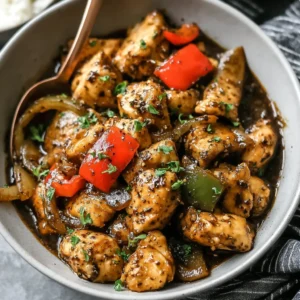 Easy Black Pepper Chicken