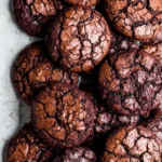 Fudgy Chocolate Brownie Cookies