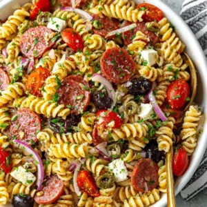 Italian Dressing Pasta Salad