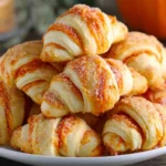 Mini Pumpkin Pie Crescent Rolls