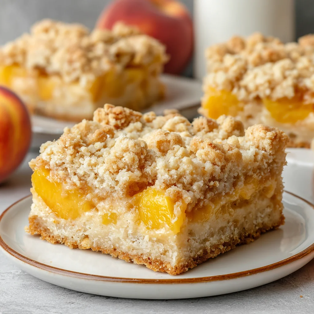 Peach Bars