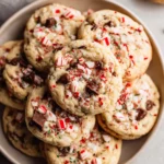 Peppermint Chocolate Chip Cookies