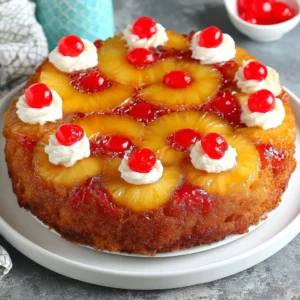 Pineapple Upside Down Cake