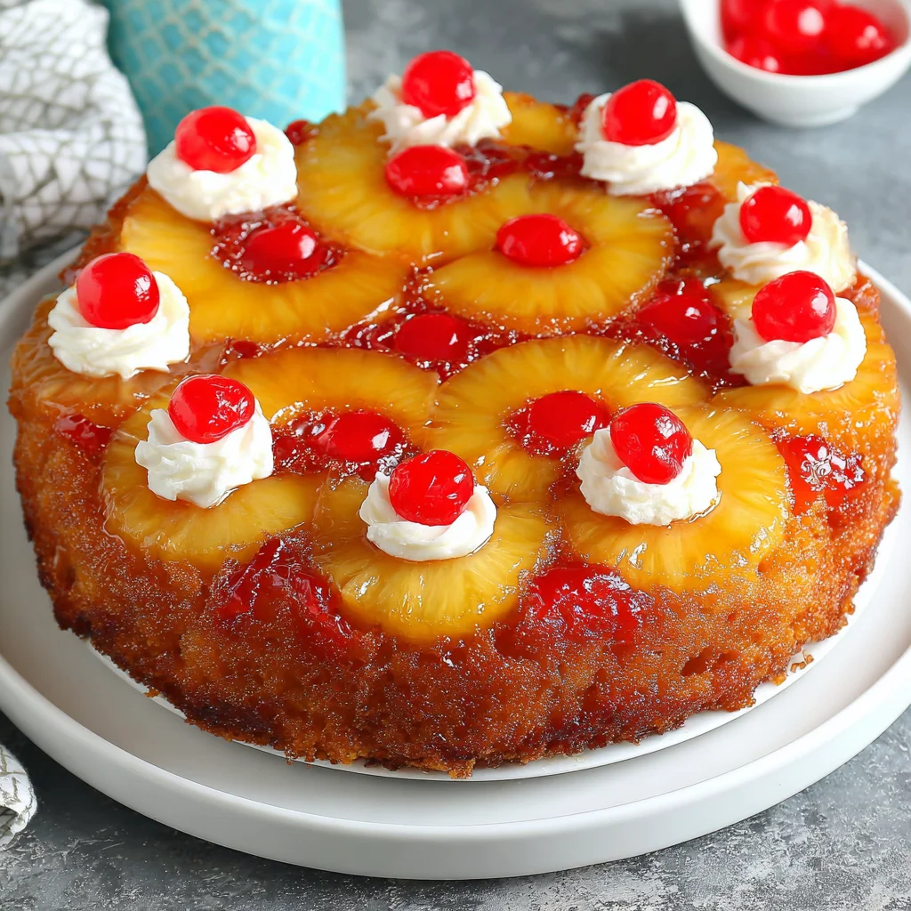 Pineapple Upside Down Cake