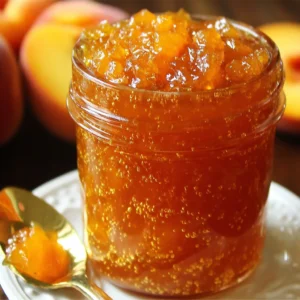 Quick Peach Jam Recipe