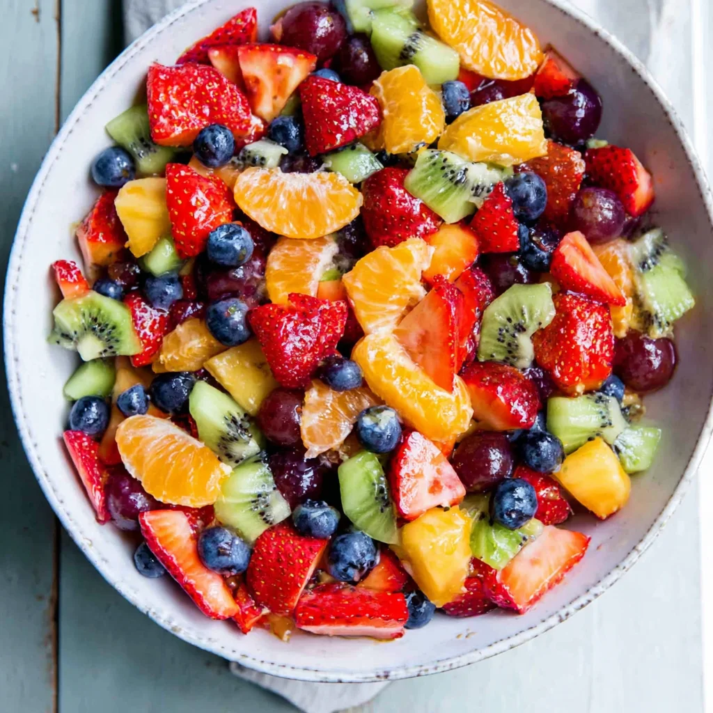 Rainbow Fruit Salad