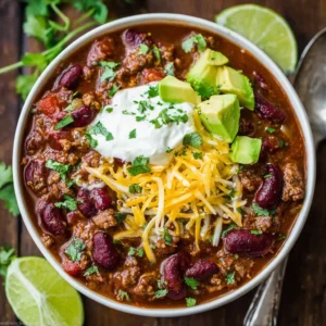 Slow Cooker Chili