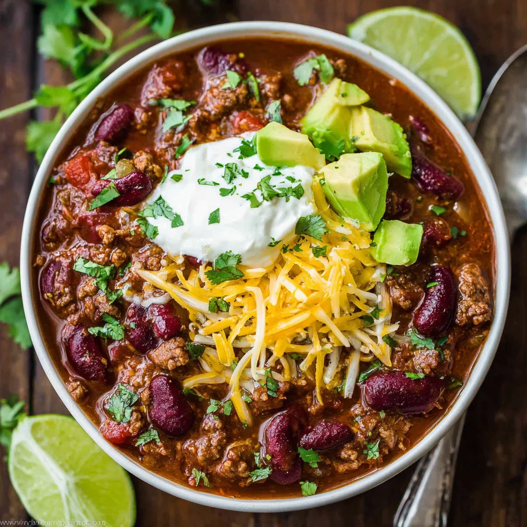Slow Cooker Chili