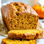 Vanilla pudding pumpkin bread