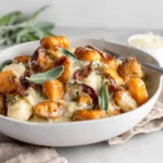 Air Fryer Pumpkin Gnocchi Bake