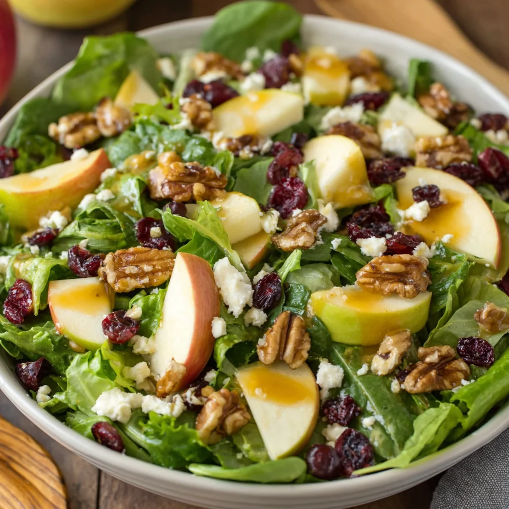 Apple Cranberry Walnut Salad Recipe