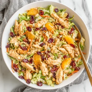 Asian Chicken Cranberry Salad