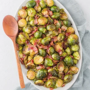 Balsamic Brown Sugar Brussels Sprouts