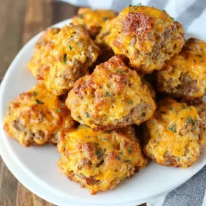 Bisquick Sausage Balls