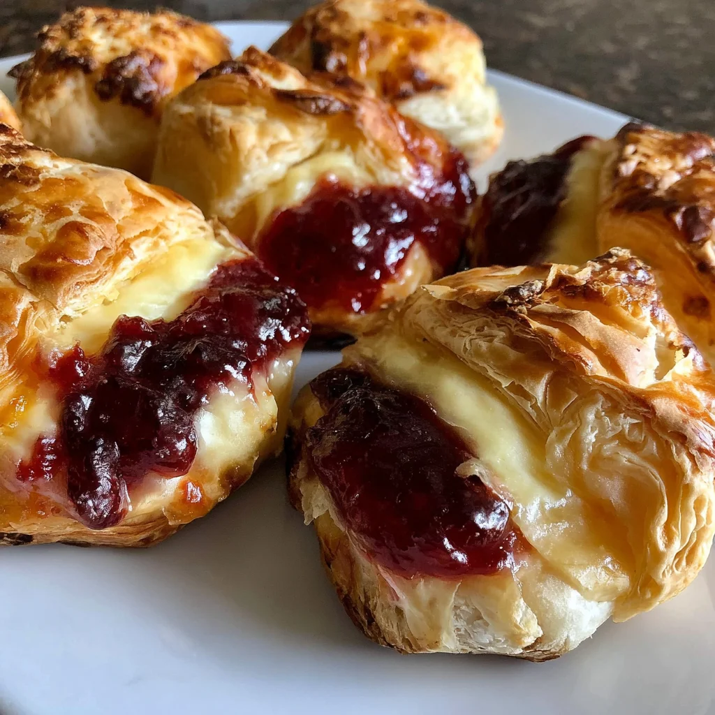 Gourmet Baked Brie and Jam Puff Pastry Appetizers: The Ultimate Brie & Jam Pastry Appetizers Recipe
