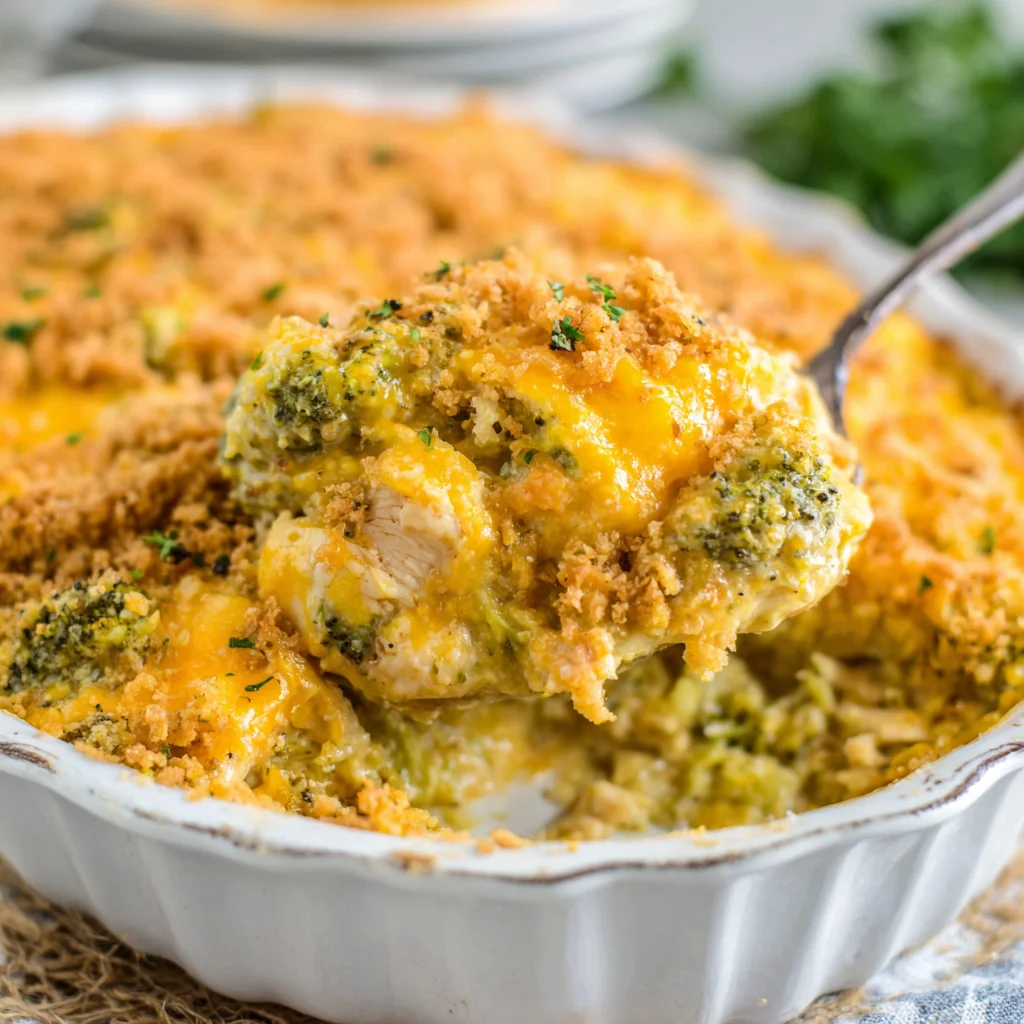 Broccoli Cheddar Chicken Casserole: A Creamy, Cheesy Comfort Food Classic