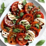 Caprese Salad with Balsamic Reduction