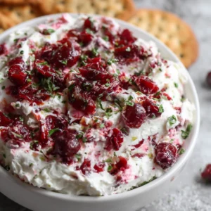Christmas Cranberry Jalapeno Dip